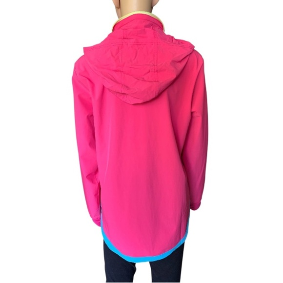 LANDSEND Women’s Woven Zip Cover Up Jacket, Water Resistant, Stowable Hood - Picture 7 of 10